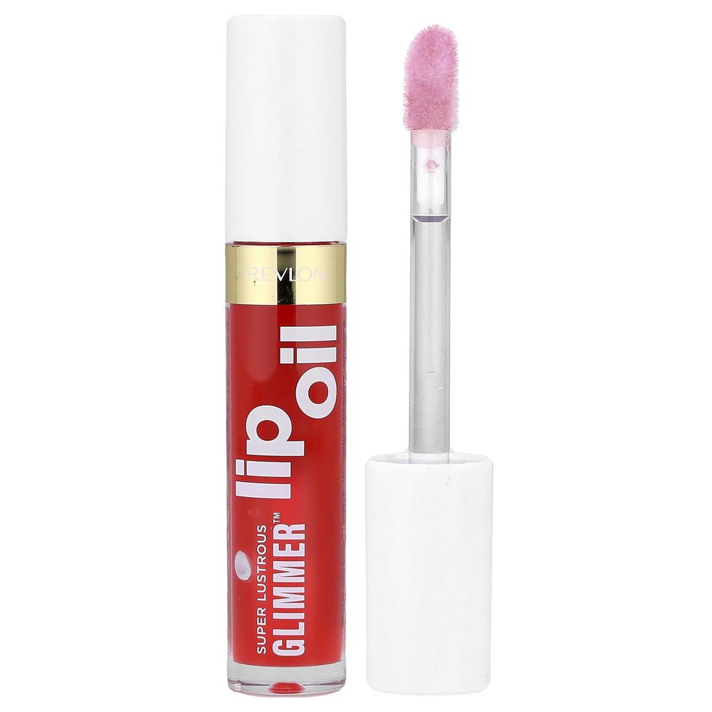 Revlon, Super Lustous Glmer™, Lip Oil, 003 Glow Mama, 3.8 ml (0.13 fl oz)