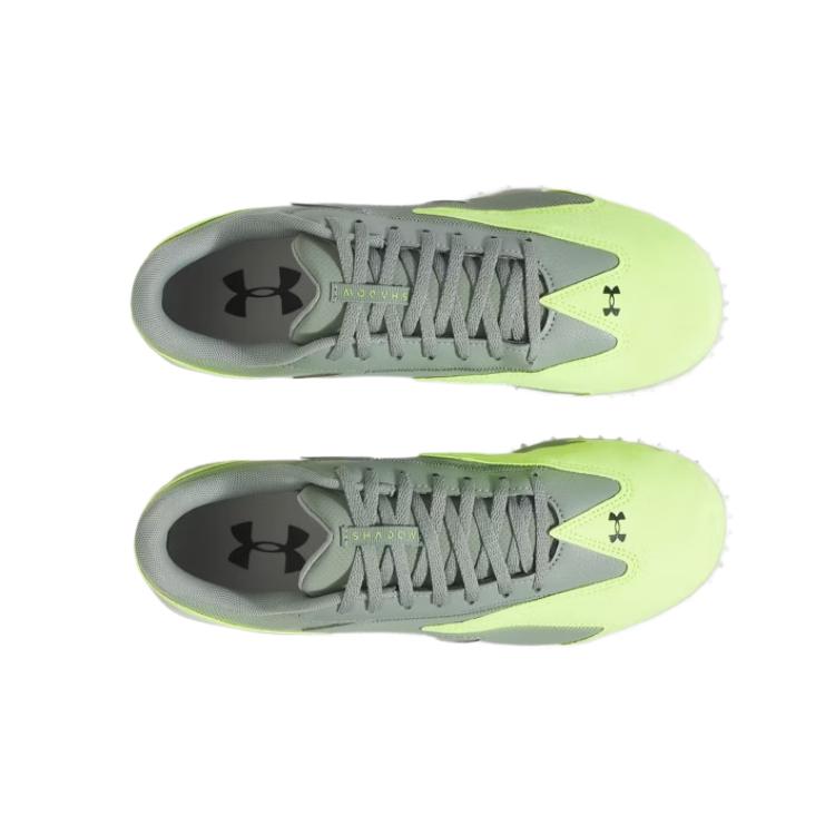 Under Armour Shadow 3 TF Silica Green Unisex Sneakers High-Vis-Yellow Black 3028293-348