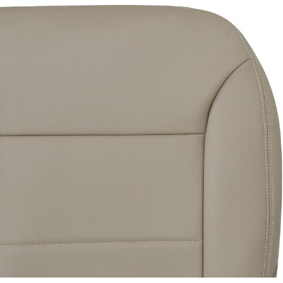 GXARTS Driver Side Bottom Replacement Leather Seat Cover Tan Compatible with Mercedes-Benz ML320 ML350 ML450 ML500 ML550 2009 2010 2011 2012 2013