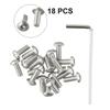 Screws Steel Wrench 18 X Screws Mounting Repair Parts