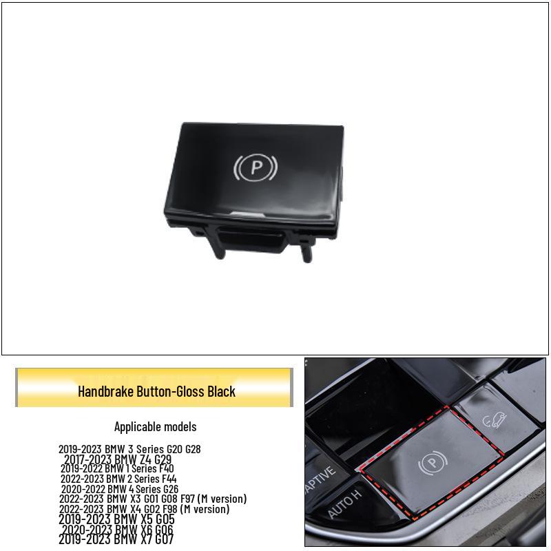 BMW 3 & 4 Series, X5, X6 Electronic Handbrake P Button for G28 Console