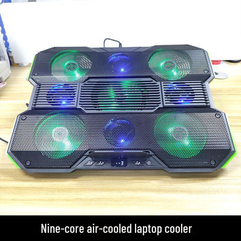 2025 Air-Cooled Gaming Laptop Cooler Stand for 15.6"-16" Computers