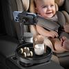 4-in-1 Automotive Cup Holder Attachable Tray with Phone Holder Car Organizer 2 Cup Holders Road Trip Essentials Car Accessories