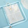 Korean Small Zippered PVC Card Holder & Photo Album Binder, A5 Size.