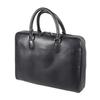 Genuine Leather NP Leather Business Black [Boosters] Briefcase, Stylish, Boosters,