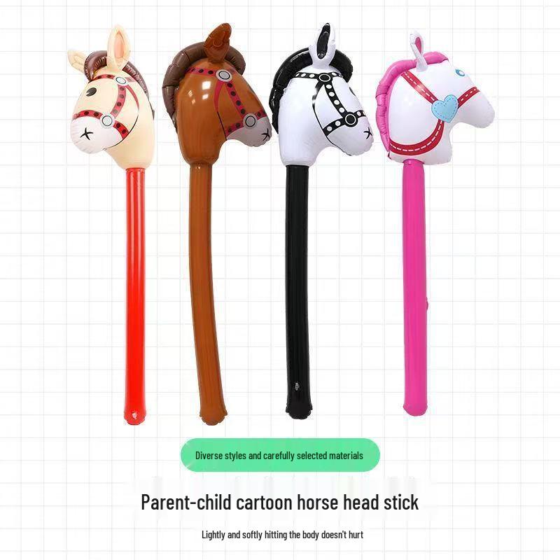 Large Inflatable Wolf's Tooth Hammer Toy - Popular at Night Markets and Scenic Spots