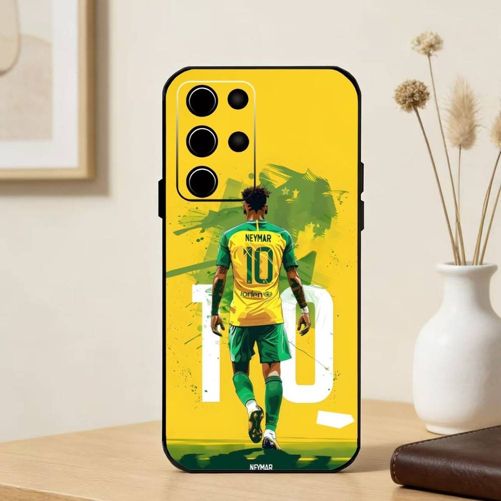 N-Neymar W-Wallpaper Phone Case For Samsung S25,S24,S21,S22,S23,S30,Ultra,S20,Plus,Fe,Note,5G Black Cover