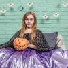 Halloween Home Decor 5 Pack Wool Felt Ghost Ornaments for Halloween Party Decorations Handmade Cute Funny for Halloween