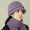 Women's Cozy Knitted Winter Beanie Hat, Korean Style Thick Warm Knit Cap, Adjustable Closure, Lightweight, Fits Well