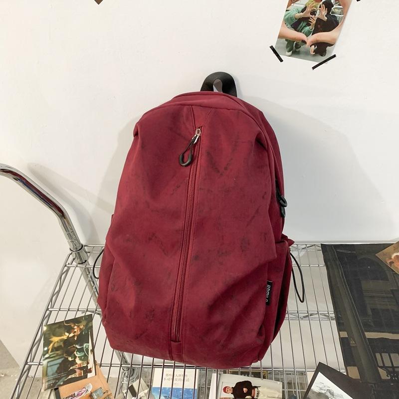 Schultasche Große Kapazität Dunkles Muster Schultasche Mittelschüler Design Sinn Rucksack Oberschüler Paar Werkzeug Wind Computer