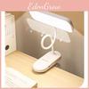 On Clip Led Desk Lamp Adjustable Brightness Room Reading Study Light Bedside