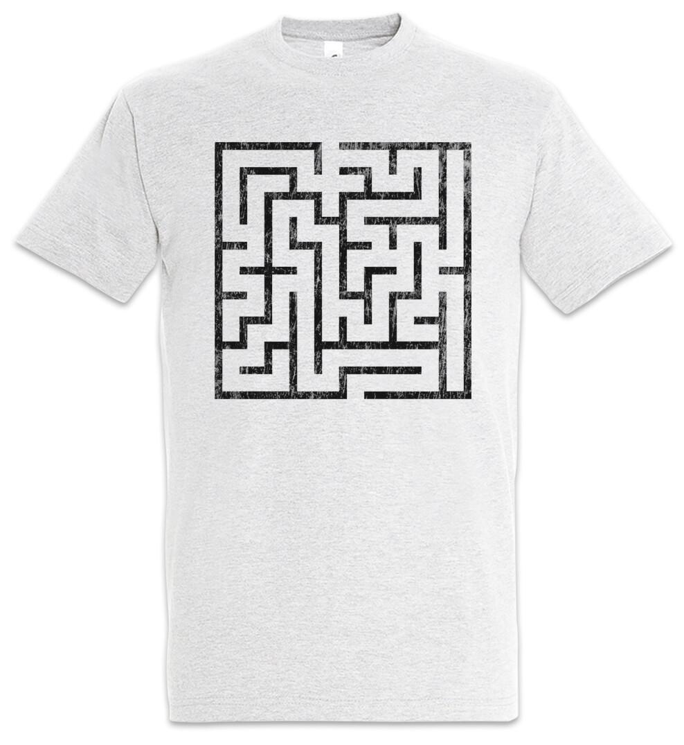 

Maze III T-Shirt Labyrinth Mystic Hypnosis Hypnotize Spiral Symbol Sign Circle 3XL