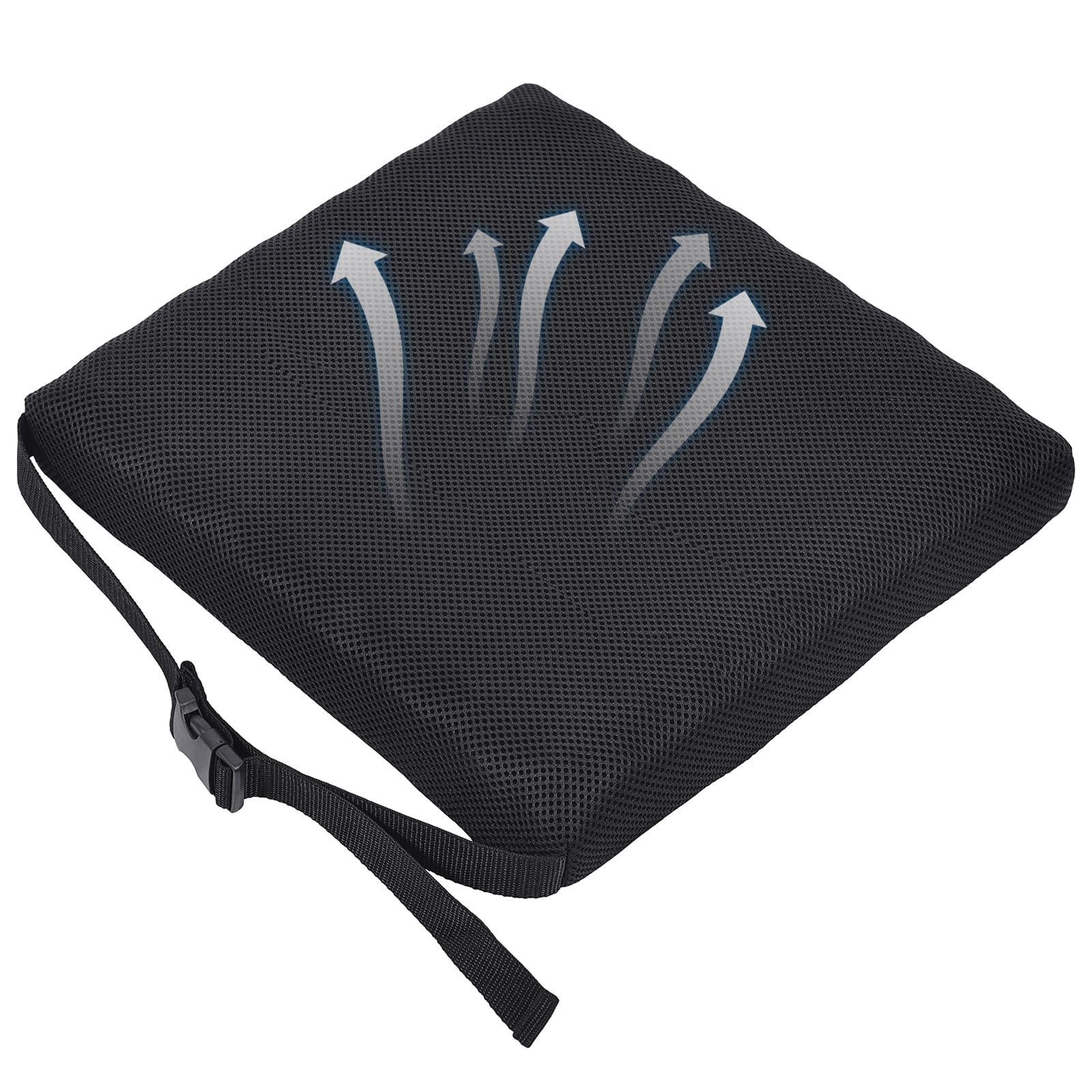 

Подушка для сиденья Shinnwa с ультрадышащей сеткой для стула, подушка для пианино, для старшеклассников, для осанки, x x дюймов x 32 x 5, сетка, черная, для детей, стулья, чёрный