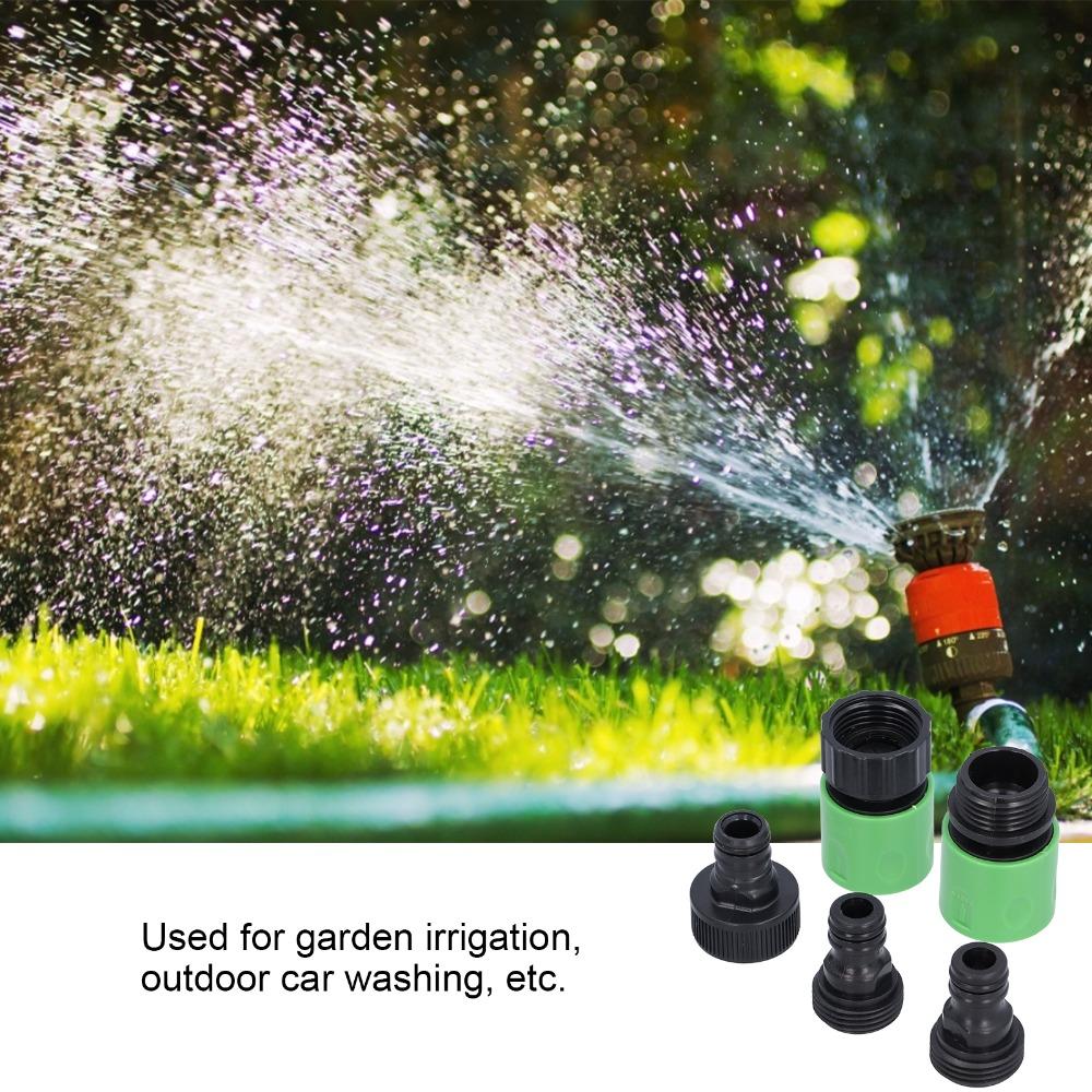 Plastic Quick Connector with Rubber Gaskets Garden Hose Connector  Home Garden Use