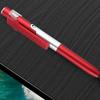 4 In 1 Touch Screen Capacitive Ballpoint Pens With LED Light For Tablet(Red)