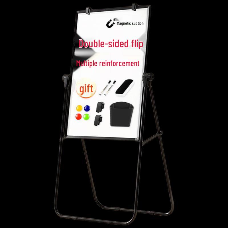 Deli 90x60cm U-shaped Double-Sided Whiteboard