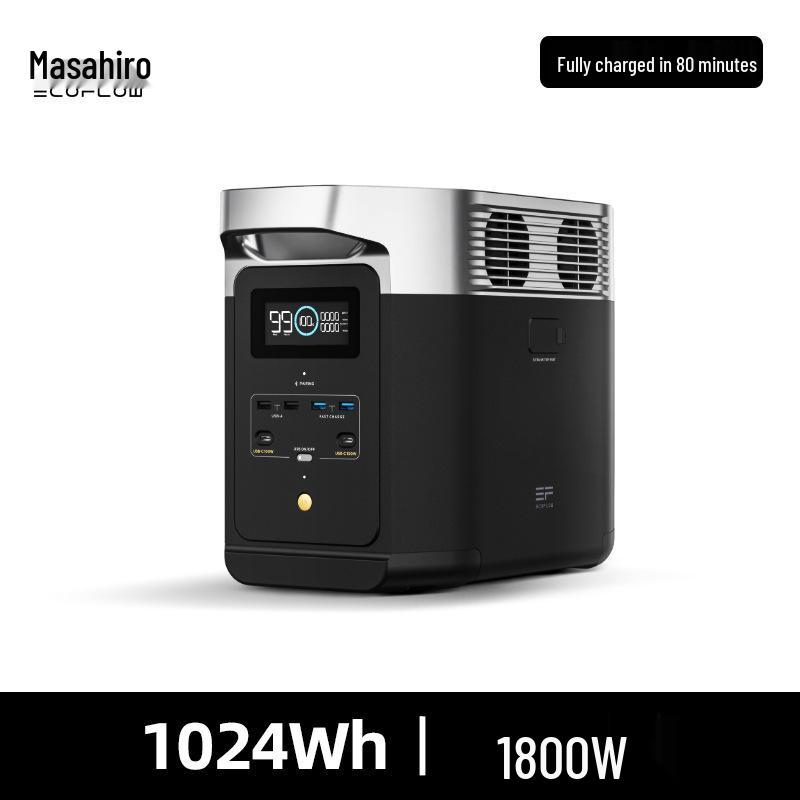 

EcoFlow DELT2 1024 Втч Большая Емкость Уличный Источник Питания для Кемпинга и Экстренного Использования 320,000mAh