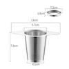 Hot Stainless Steel Tea Infuser Extra Fine Perfect Size Teapots Reusable Double Handles Items Home