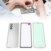 Back Glass Cover Replacement Housing Door and Front Outer Lens Glass Screen Replacement for     Fold 3 5G F926 Pre Installed Camera Lens Adhesive