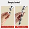 Cap pulverizator universal din oțel inoxidabil cu rotație 1080° pentru chiuveta de bucătărie, robinet extensibil, perlator, robinet, duză anti-stropire
