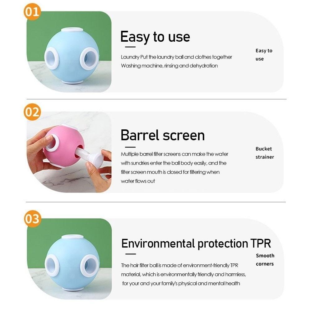 Special Washing Ball Drum Hair Remover Remove Dirt Washing Machine Hair Absorber Washing Machine