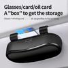 Schutz-Aufbewahrungsetui für Brillen Auto SUV Sonnenblenden Sonnenbrillen-Aufbewahrungsetui Sonnenblenden Brillenhalter Etui Organizer Box
