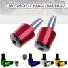 1 Pair Anti Dust Motorcycle Handlebar Caps Dustproof Design Premium Aluminum Alloy Construction With Installation Tools