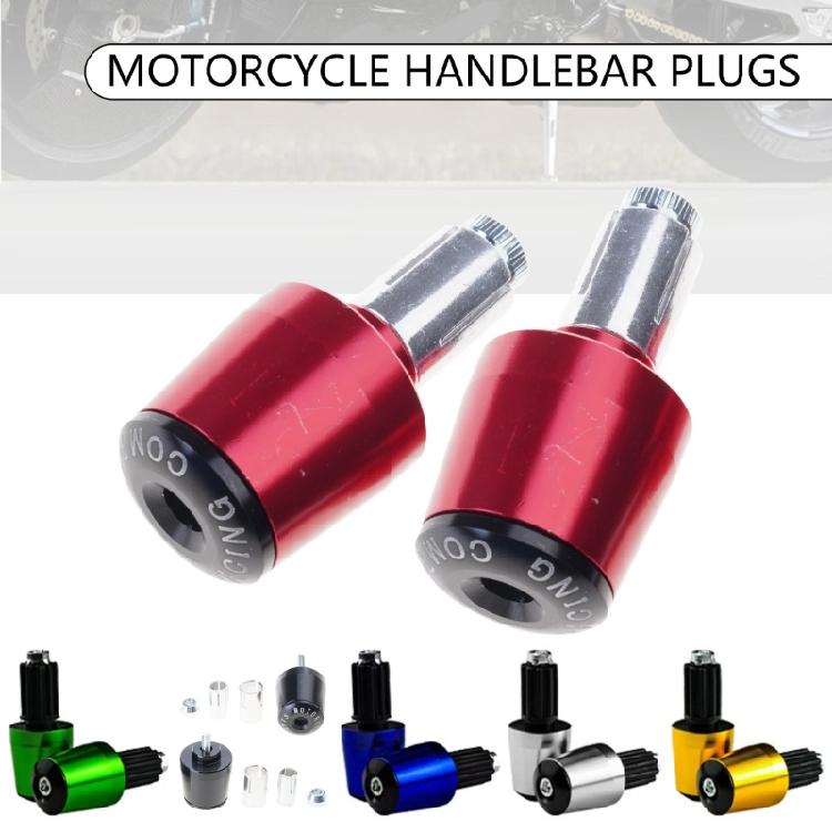 1 Pair Anti Dust Motorcycle Handlebar Caps Dustproof Design Premium Aluminum Alloy Construction With Installation Tools