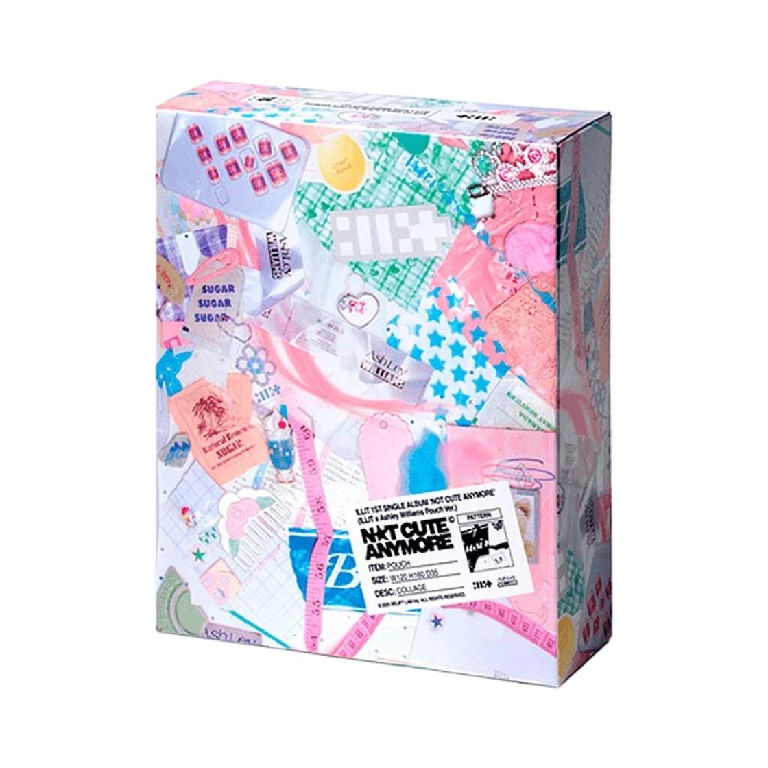 ILLIT Not Cute Anymore Collage Ashley Williams Pouch Ver. ONE SIZE