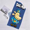 1pc DogMan1 Beach Towel, Beach and Seaside Swimming Pool Equipment, Fashion Pattern, Rectangular, Travel Essentials