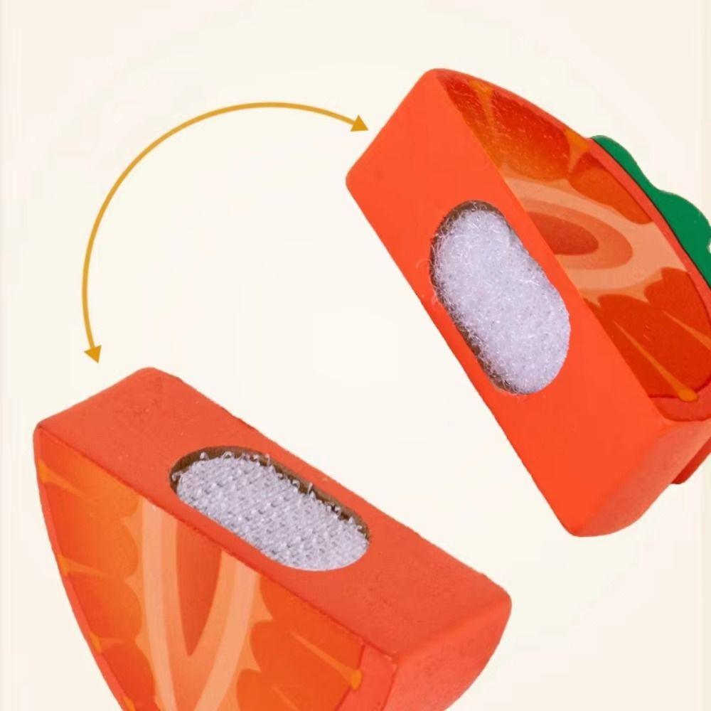 1 set Pretend Vegetables Kitchen Cutting Fruits Toys Children'S Puzzle Toys  Table Bakery Decoration