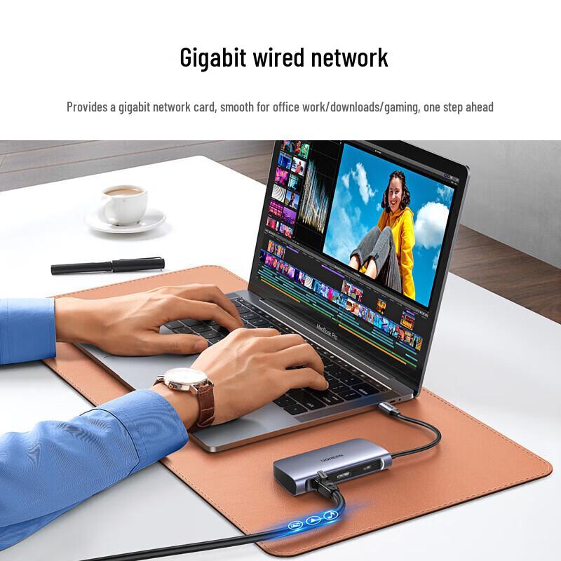 Ugreen 6-in-1 USB-C Hub with HDMI & Ethernet
