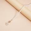 Chic Beaded Fringe Necklace Star Star Pendant Costume Jewelry For Daily Outfits Or Evening Occasions