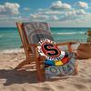 AC Sparta Praha Fashion Beach Towel: Ideal for Summer Adventures, Soft, absorbent and quick drying, suitable for swimming and bathing