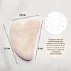 Accessoire de beauté - SUN &amp; SIA - Gua Sha - Quartz Rose - Anti-âge - Effet Bonne Mine
