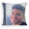 Jay Lycurgo Actor Tim Pillow Case Antidustmite Pillowcase Invisible zipper silky short plush Sofa cushion cover
