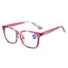 Presbyopia Glasses Fashion Anti-Blue Reading Glasses Women'S Rice Nails Large Frame Reading Presbyopia Glasses
