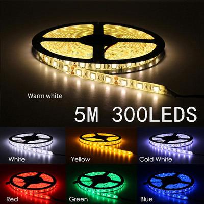 Striscia LED 5M 2835 12V 60 LED/M per decorazioni domestiche Festival Nastro LED RGB