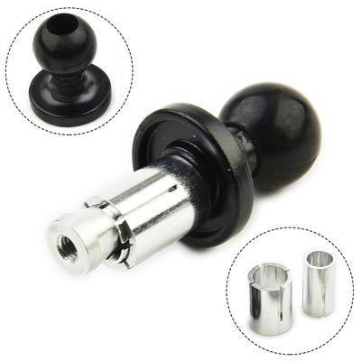 Aluminum Alloy Mount Ball Head Kit Fork Stem Base Set Motorcycle Bike