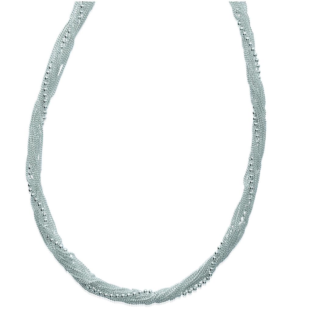 Les Trésors De Lily [D8029] - Silver Necklace 'Kenya'