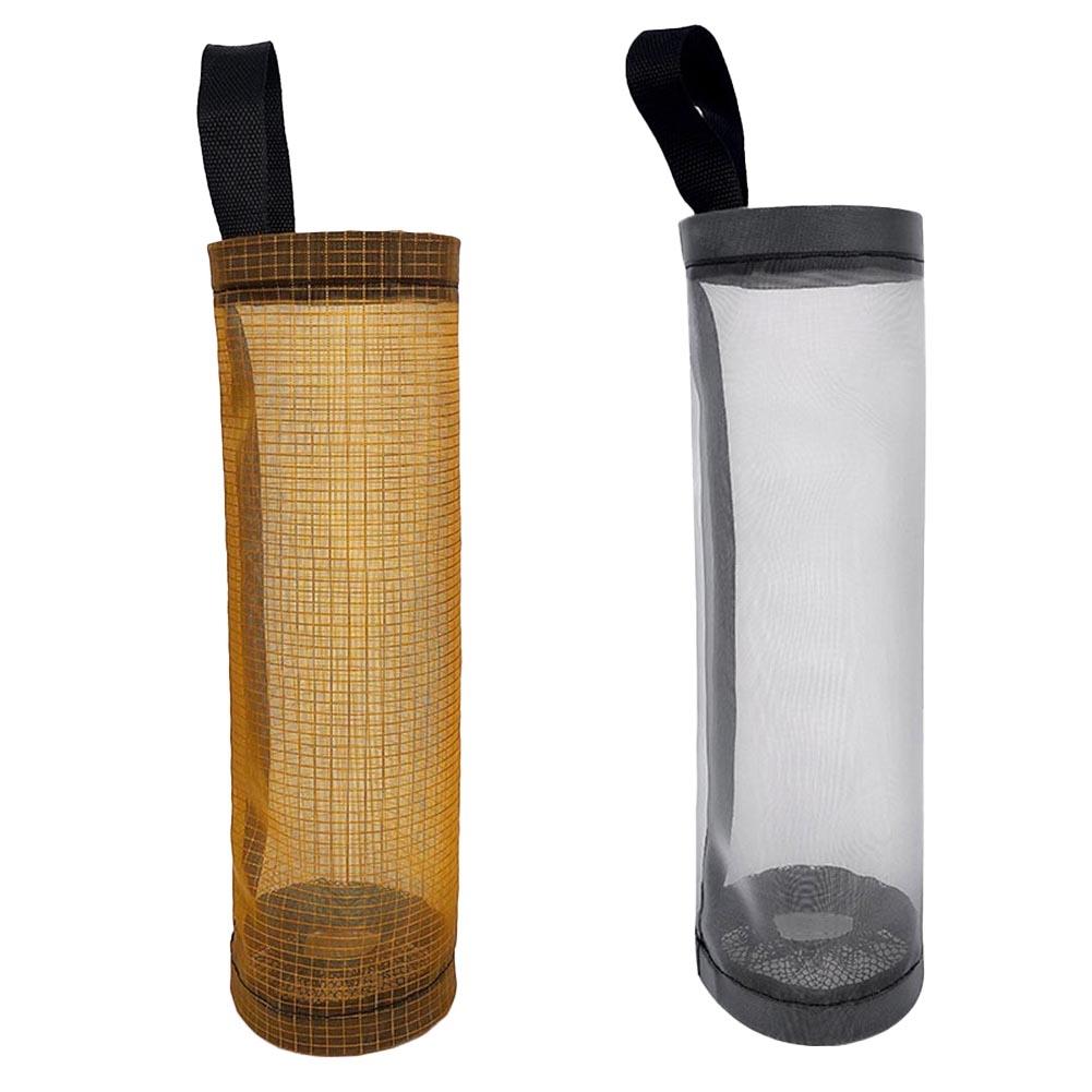 Space Saving Round Sundries Storage Bags for Kitchen Wall Mounting Set of 3