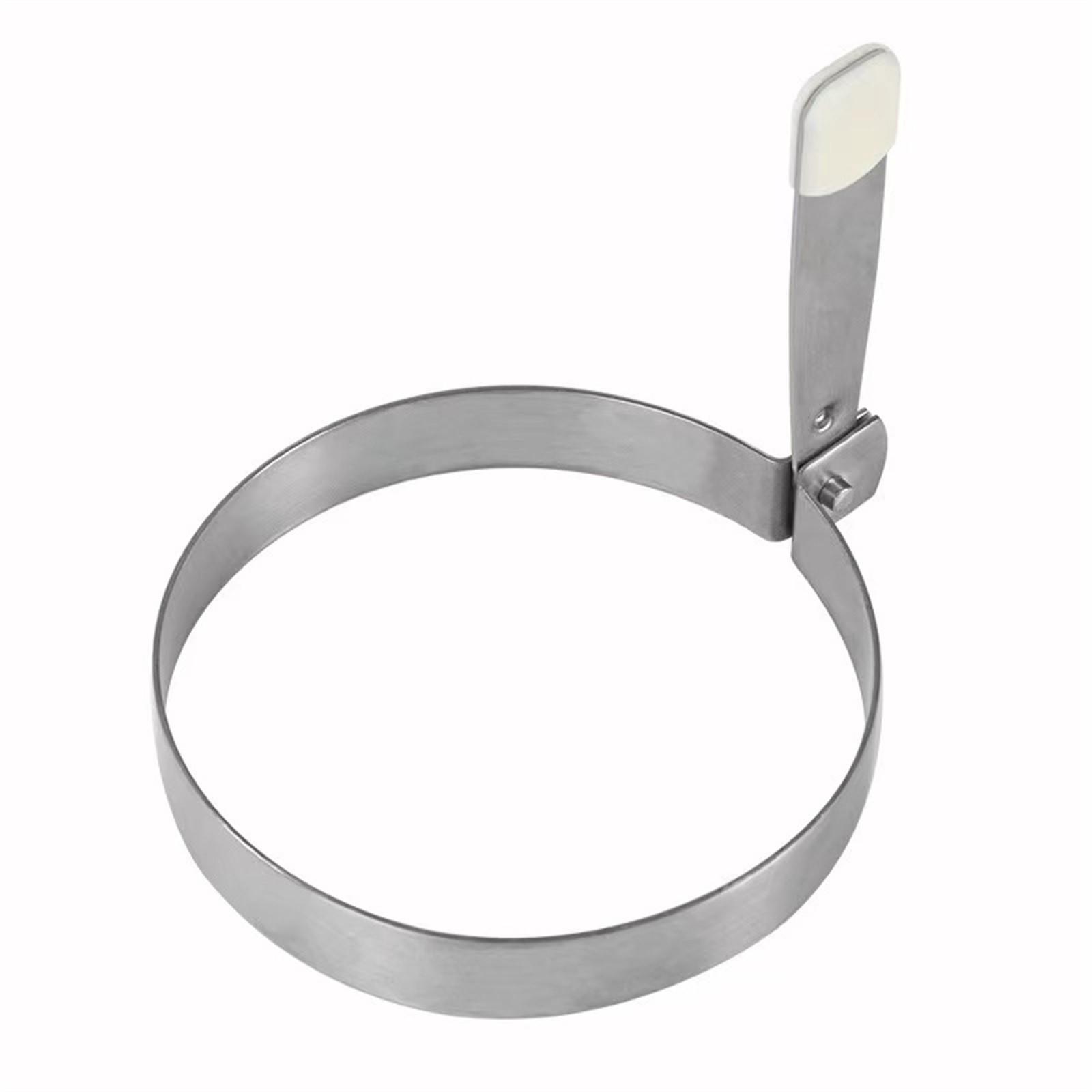 

Stainless Steel Egg Ring Mold - Non-Stick Pancake & Egg Shaper For Perfect Round Eggs One Size