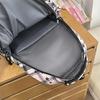 Large Capacity Plaid Backpack Women's Star Printed Student School Bag with Coin Purse