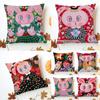 Fashion Trendy Casual Stylish Home K-Kima Artist Cushion Cover Washable Linen Pillowcase Soft For Sofa Bed Cozy Home Room Decor