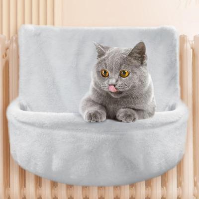 Katzenhängematte Bett Faltbar & Stabil Katzenbetten Robust Katzenhängematte Fensterplatz Stark & Sicher Atmungsaktiv Katzenwandregale für Kätzchen