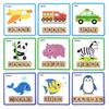 Educational Toys 100 PCS See and Spell Learning Toys Matching Letter Spelling Game Sight Words Games Educational