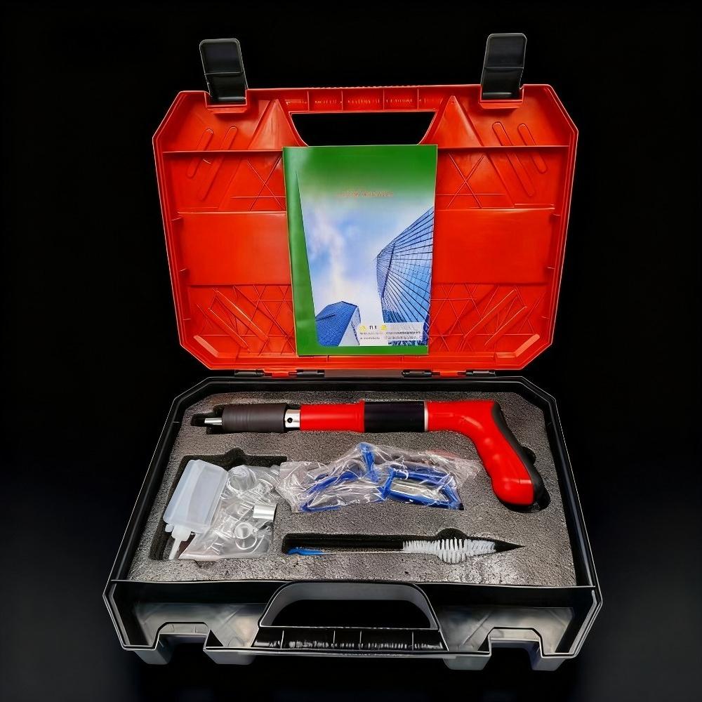 Silencing Cannon, Nail Shooting Gun, Wall Fastener, Nail Fixing Cable Tray, Hang Card, Pipe Clamp Installation, Ceiling Artifact