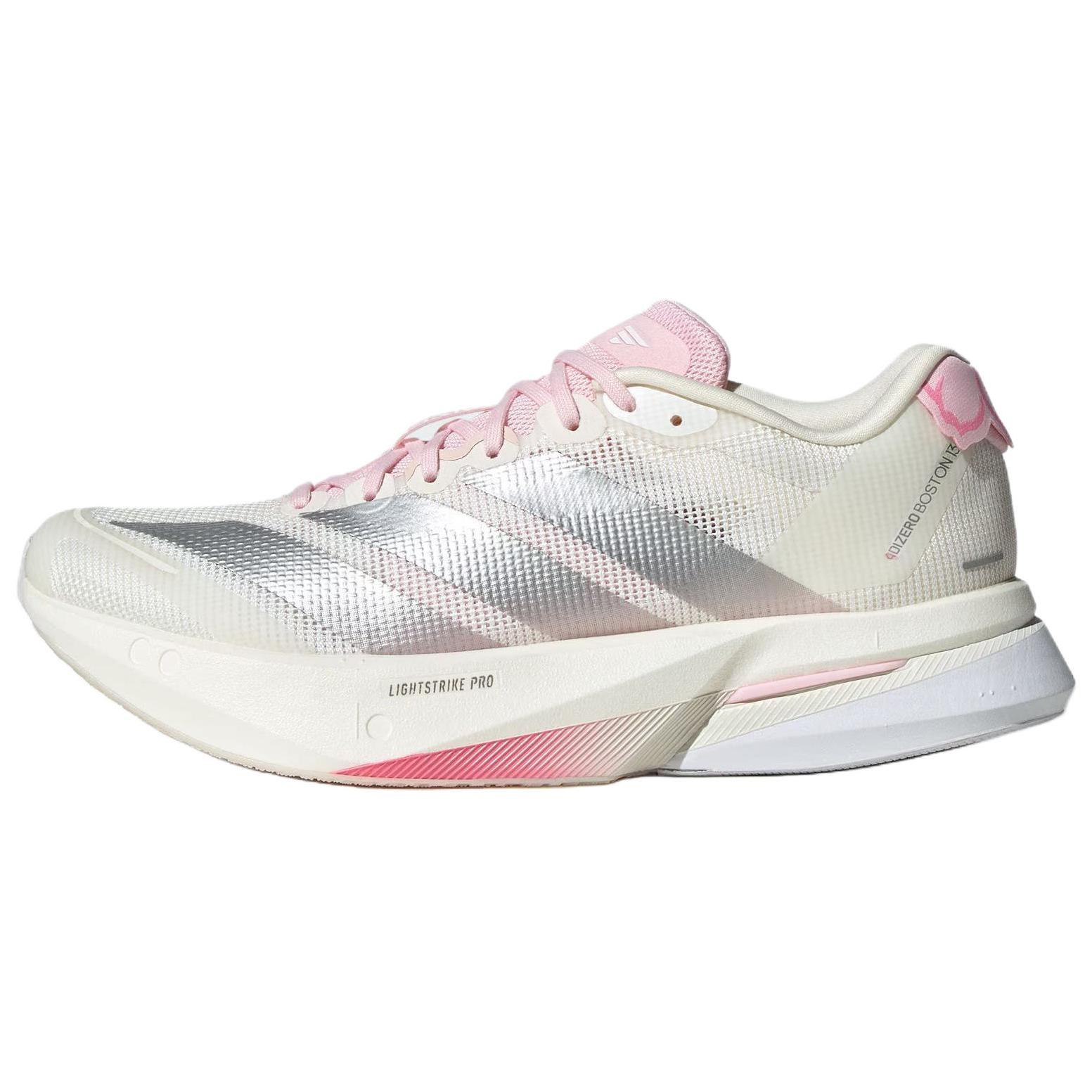 

Adidas Adizero Boston 13 Marathon Racing Running Shoes Women s Bright White JQ9667 36