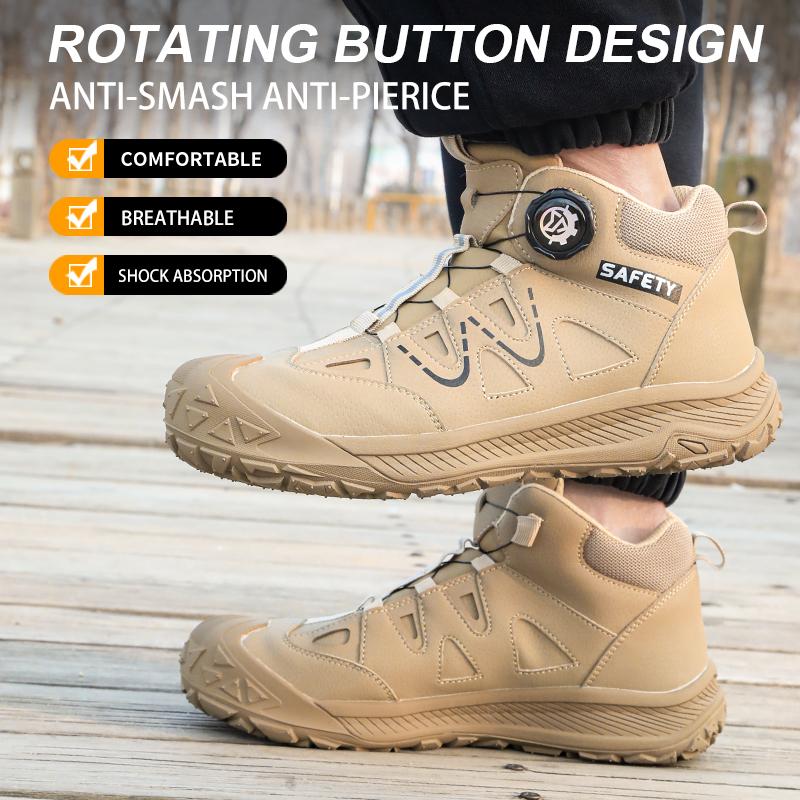 Durable, Anti-smashing, Anti-puncture, Anti-slip Safety Shoes, Protective Shoes, Work Shoes, Industrial and Mining Boots