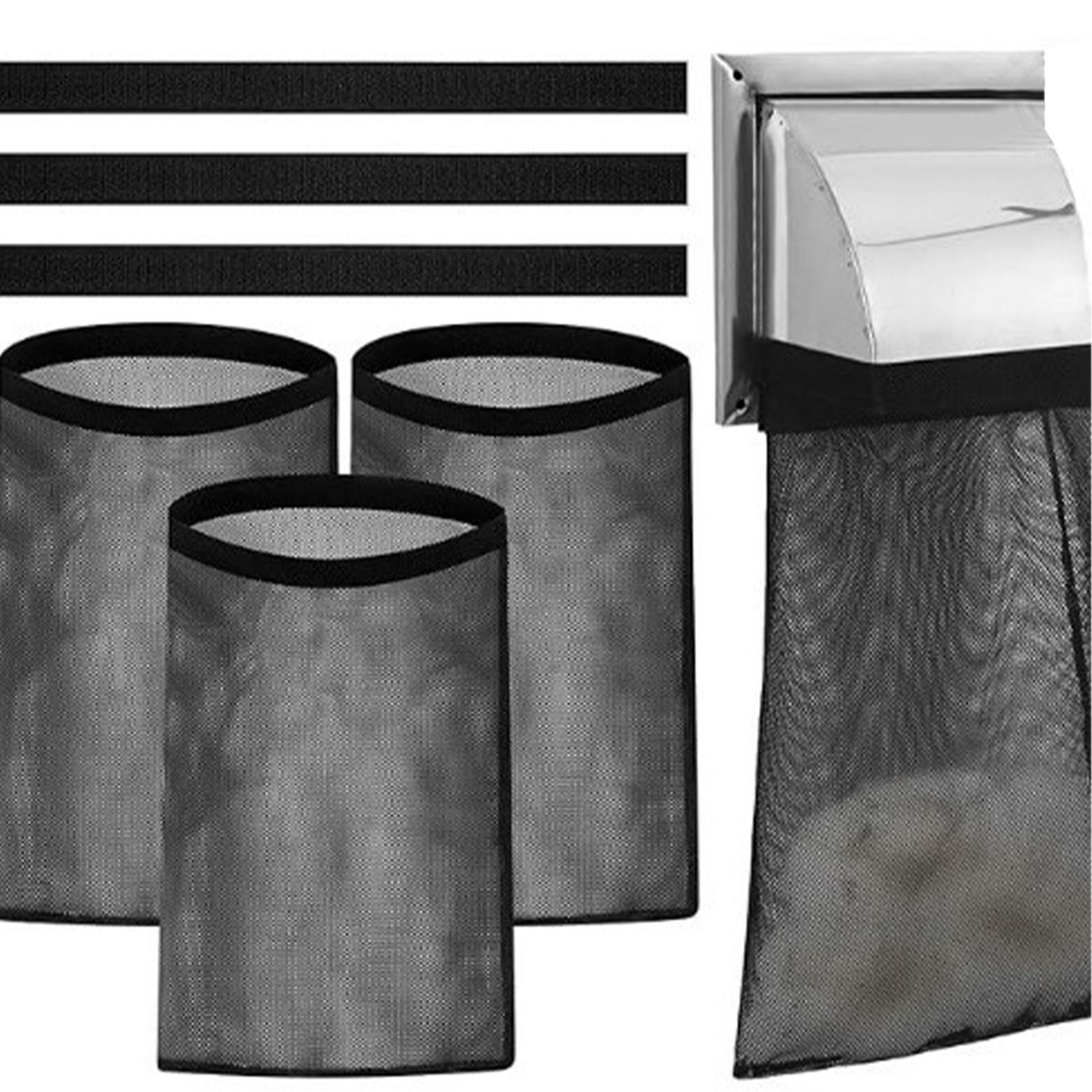 

Lint Collector bag For Dryer 3PCS Dryer Vent Lint Dust Bag Duct Cover With Adhesive Strips Cleaning Bags For Indoor Apartment